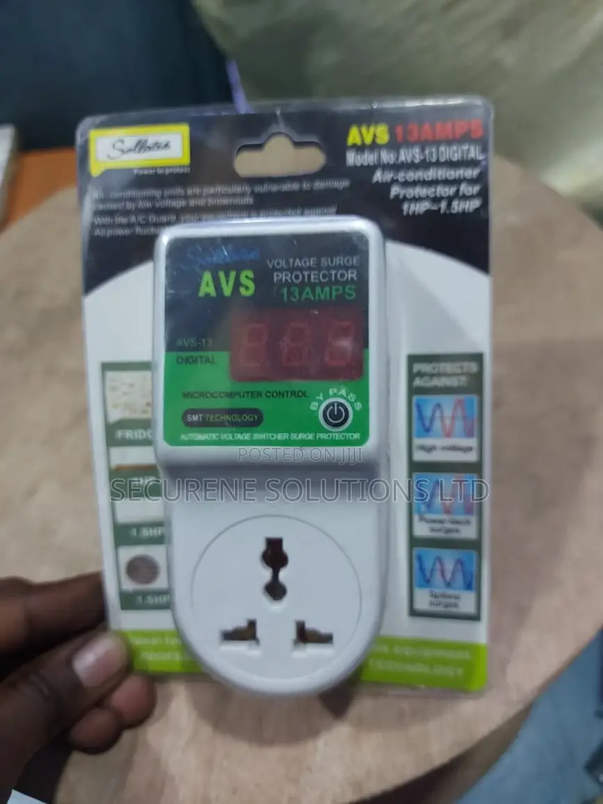 Digital Voltage Surge Protectors Avs 13 Amp