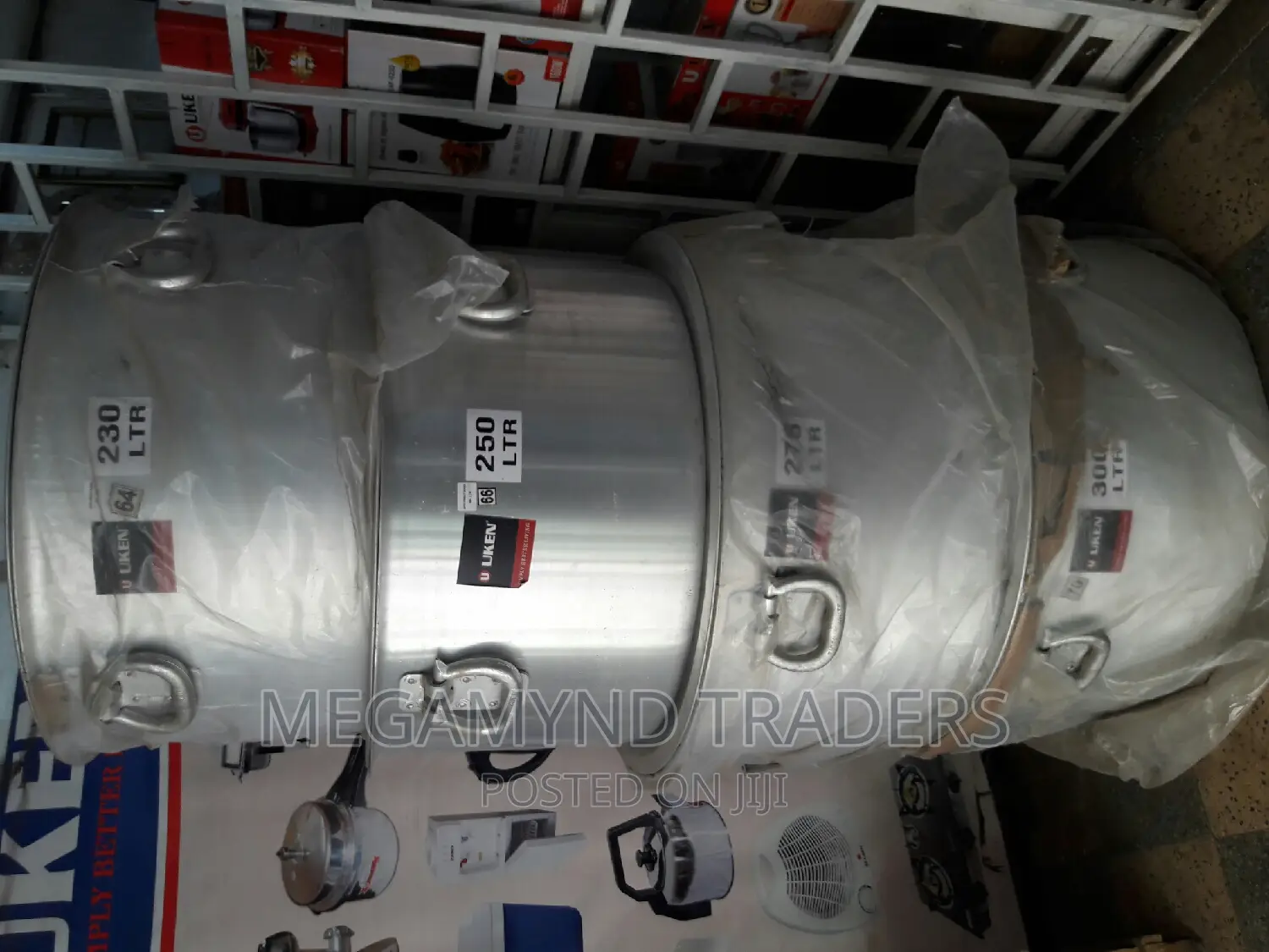 Commercial Sufuria/4pc Big Sufuria/Sufuria 300litre