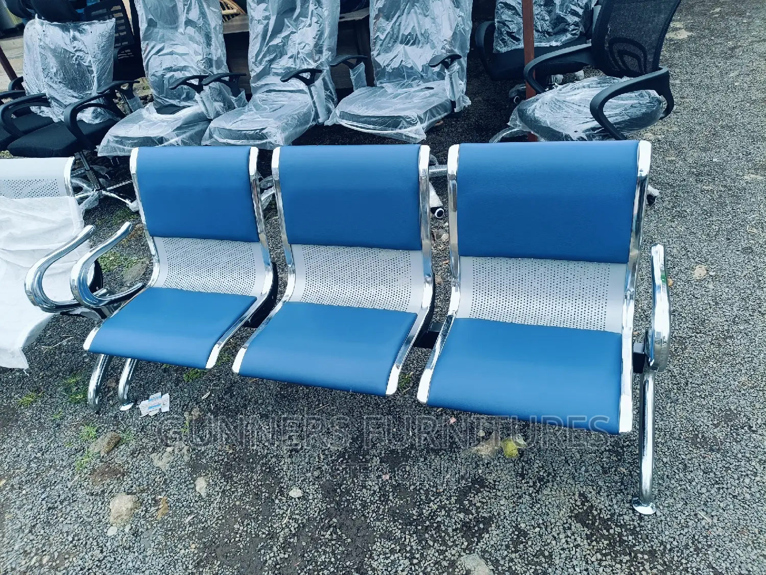 Padded Link Chair Padded Link Chair Padded Link Chair