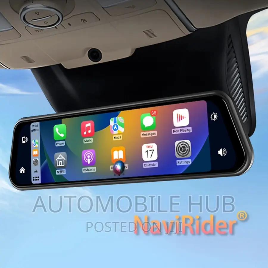 Android Rear View Mirror Screen With Wifi Connection