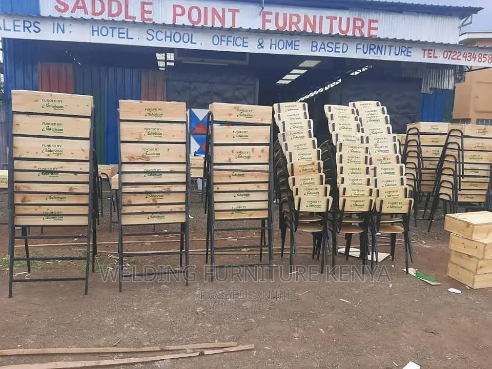 School Lockers and Chairs