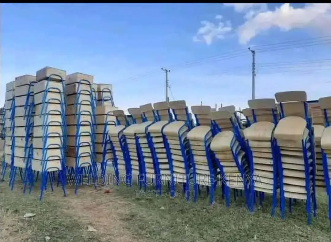 School Lockers and Chairs