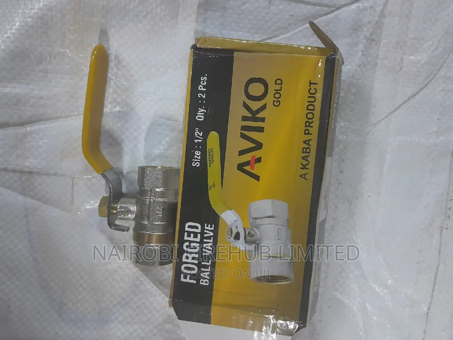 Gas Ball Valve 1/2" AVKO GOLD