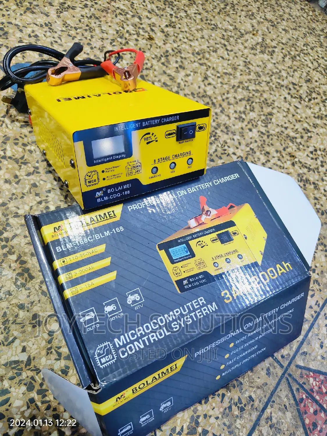 New Edition BLM 168 Battery Charger. 12/24v Auto Select