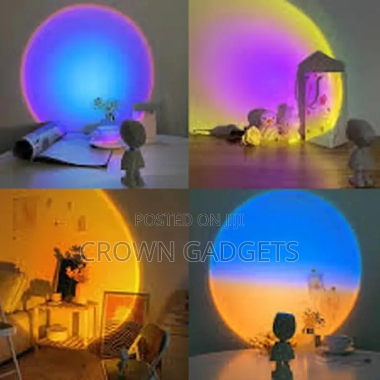 Led Sunset Projection Lamp