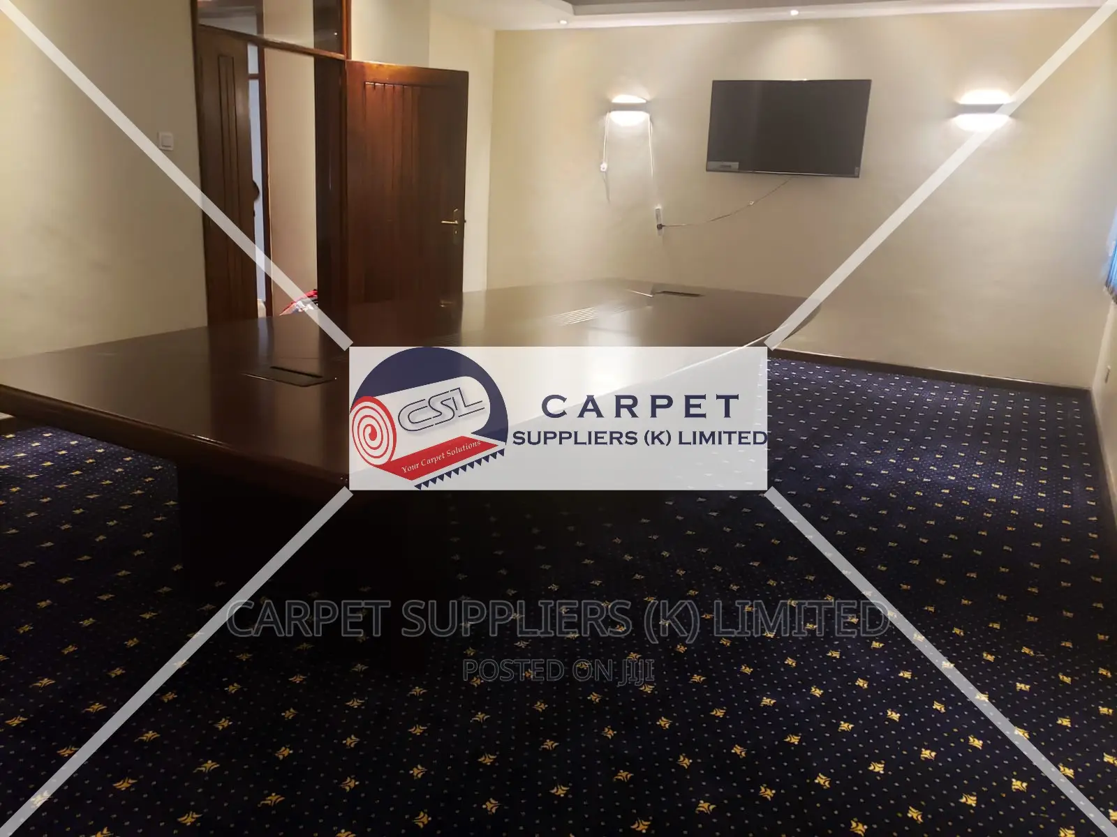 Navy Blue Vip Carpet