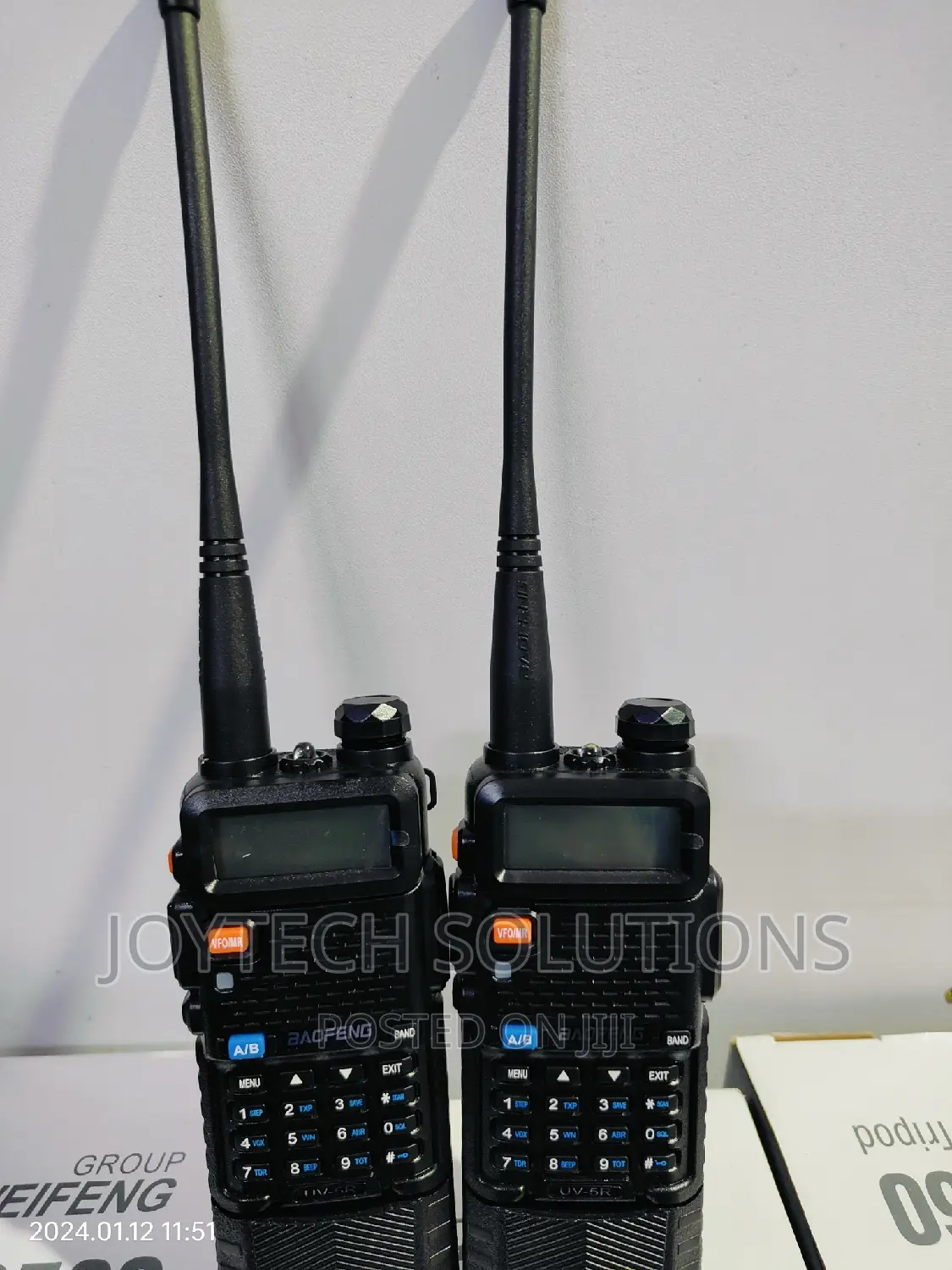 Rong Range UV - 5R + Plus Radio Call Walkie Talkie