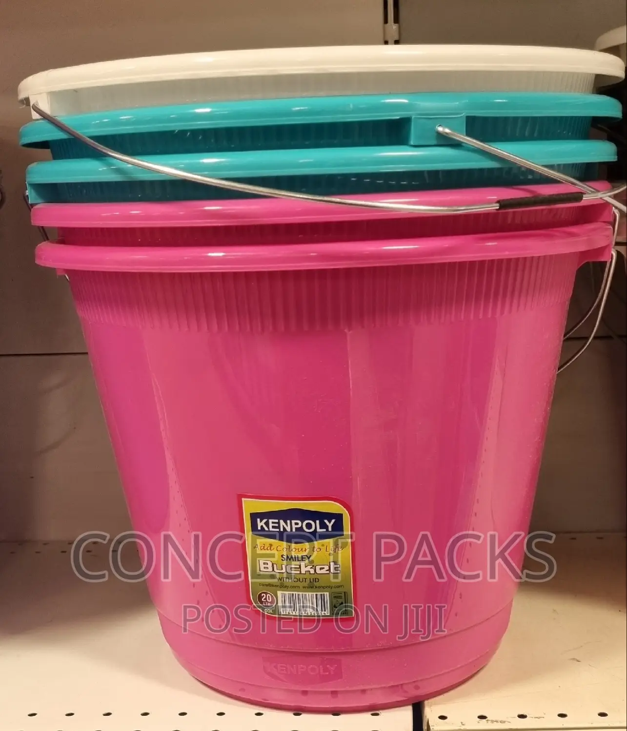 Smiley 20 Bucket Without Lid