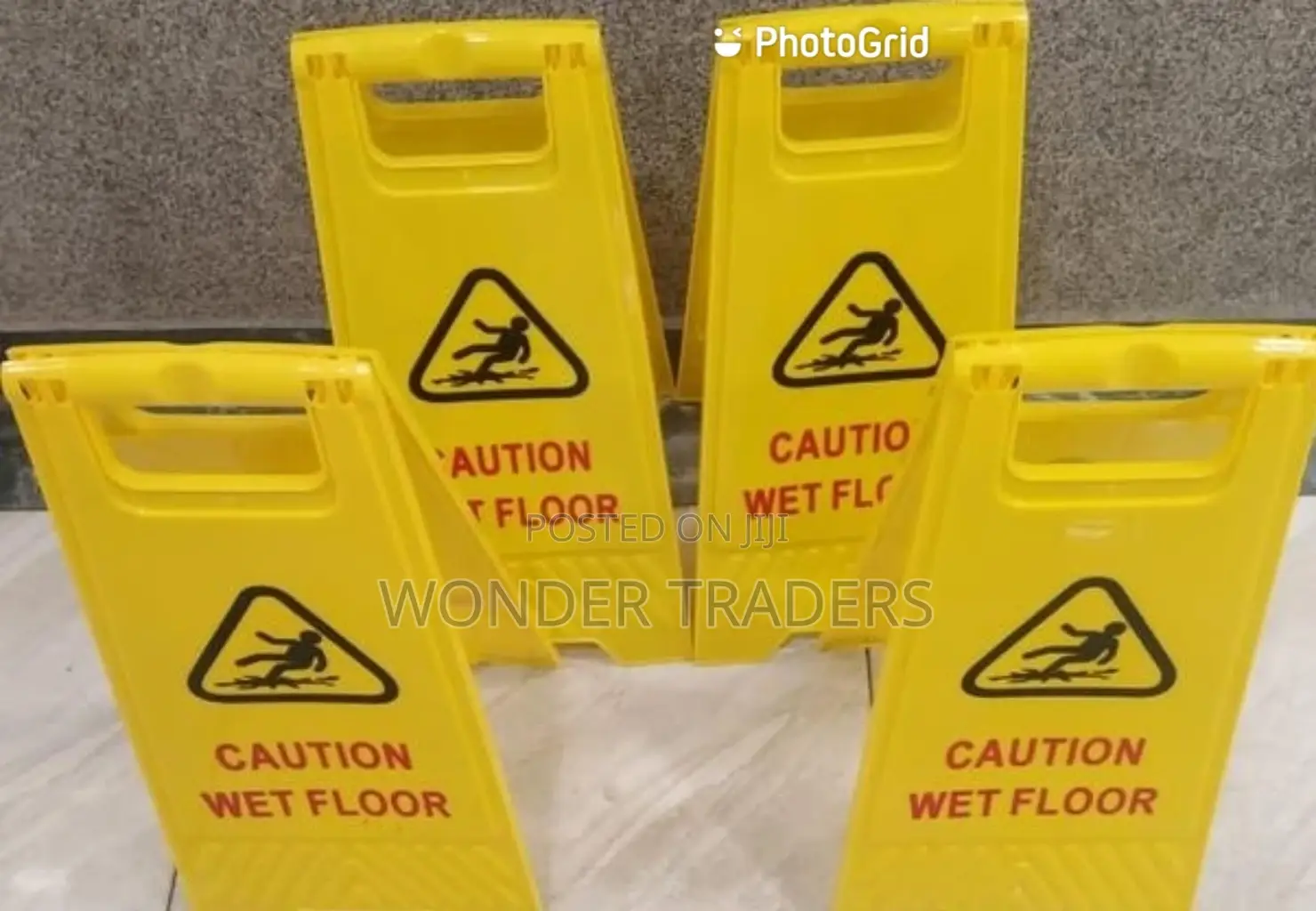 Wet Floor Caution Sign Board