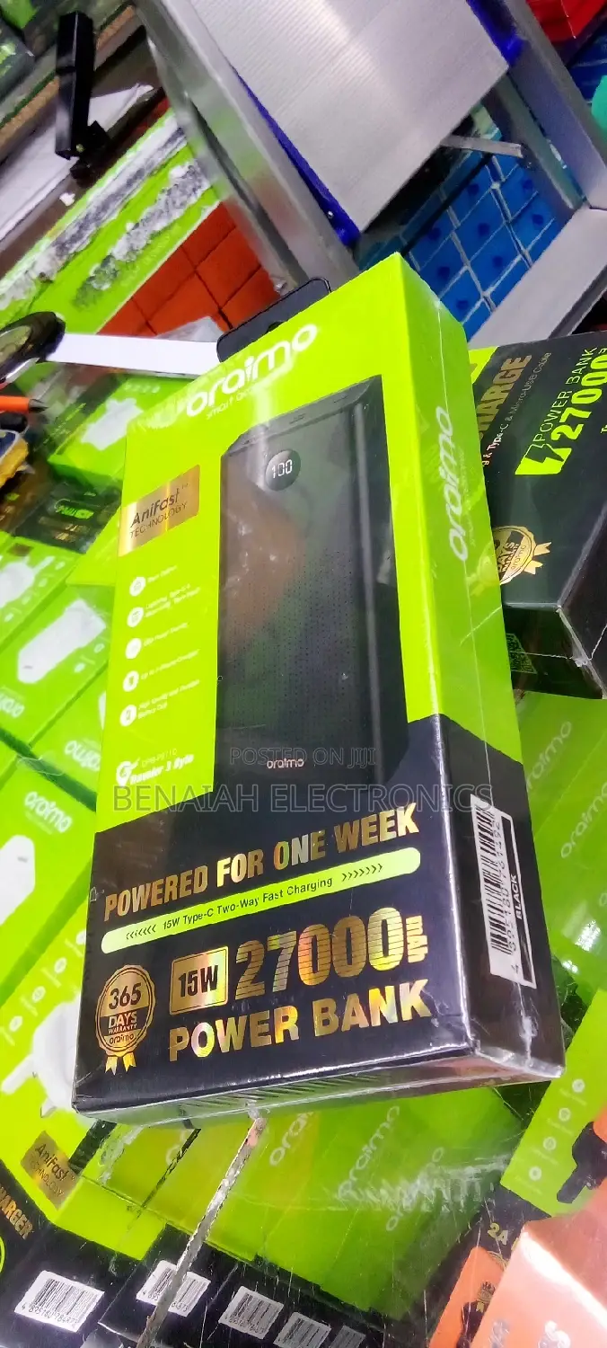 Original Oraimo Power Bank 27000mah