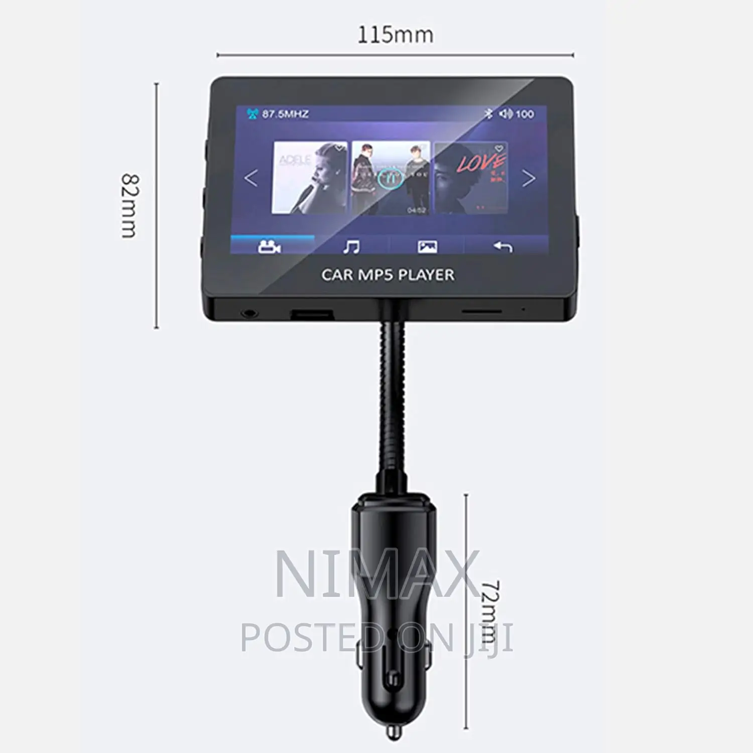 Bluetooth MP5 Player, 4.3 Inch - Digital MP5 Music Player