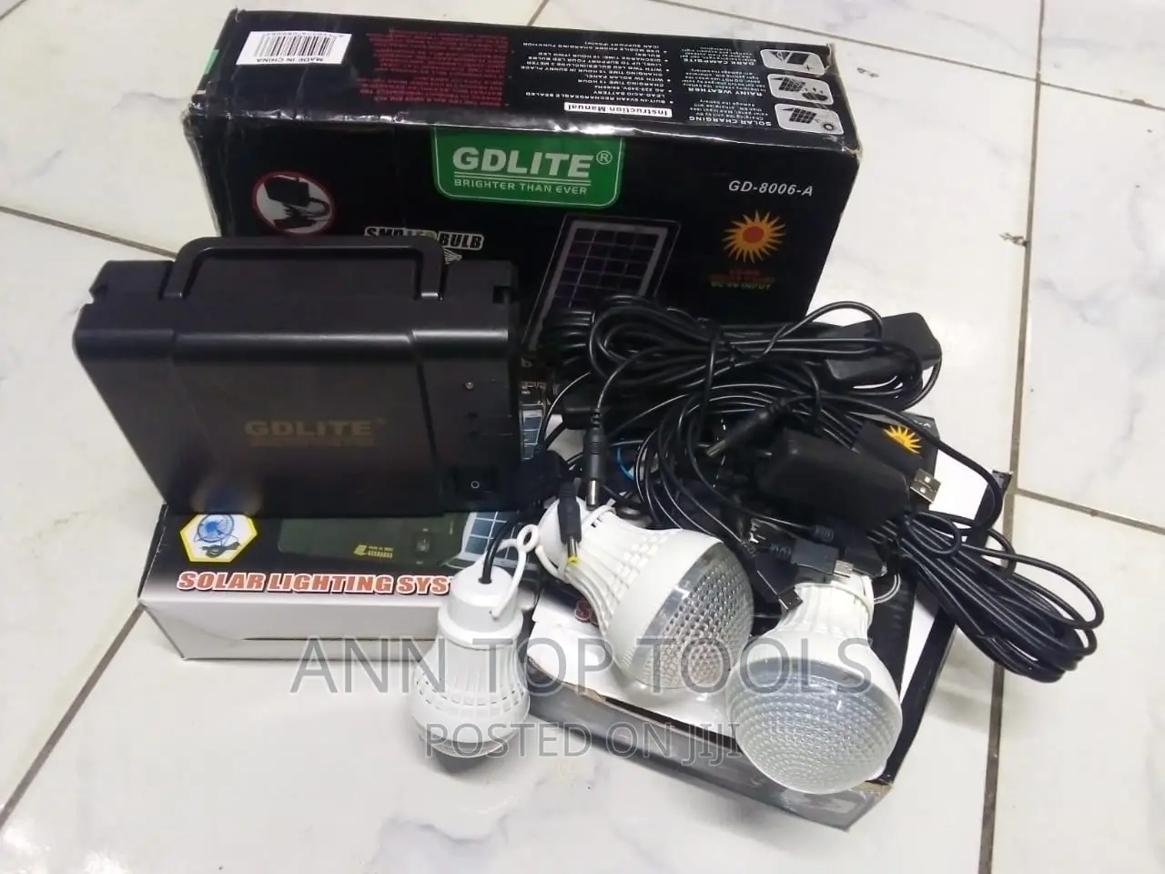 Gd Lights GD-8006-A With Three Bulbs