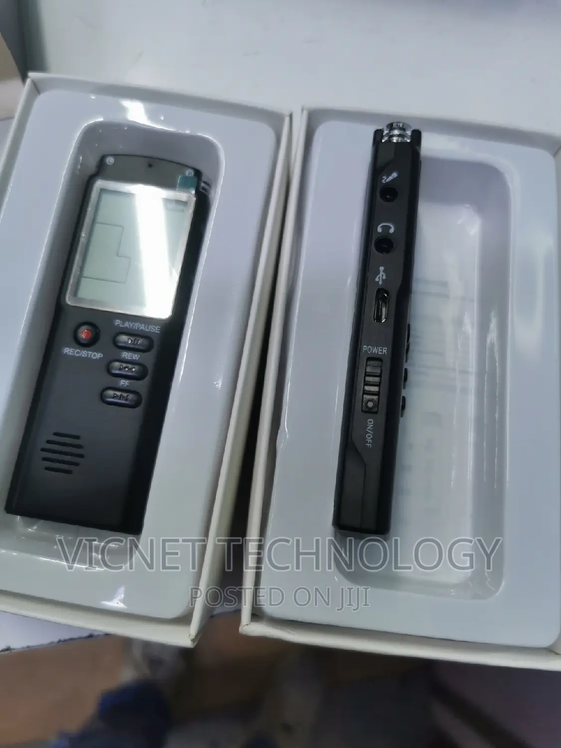 32gb/ 16gb Stereo Digital Voice Recorder With Microphones
