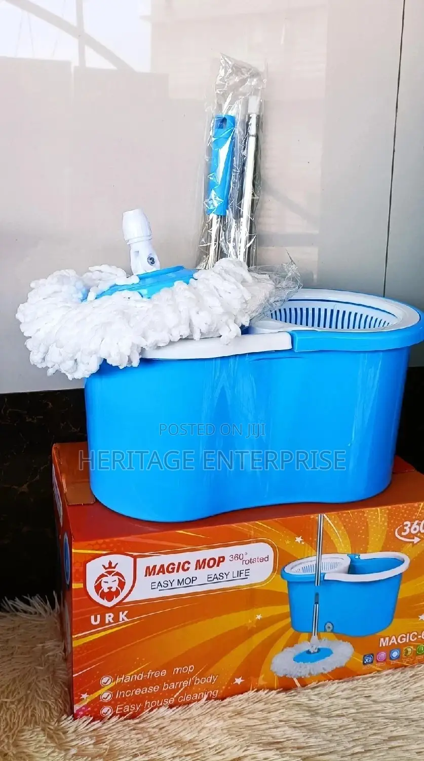 Spin Mop,360 Rotating Spin Mop Bucket Set