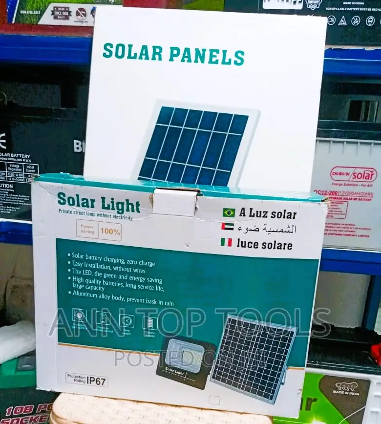 200 Watts Solar Light With Floodlight