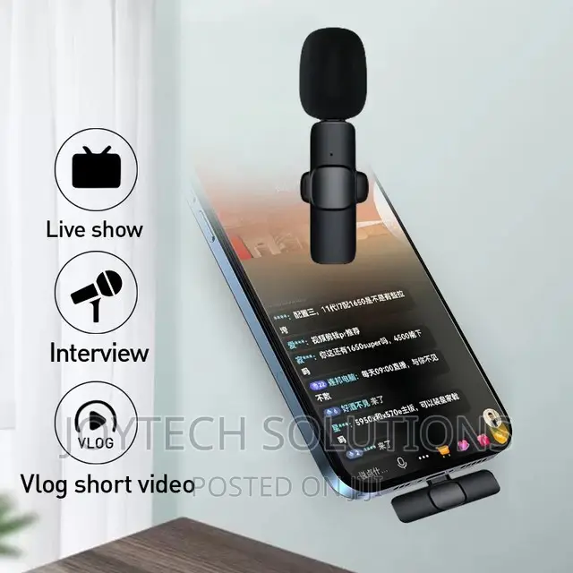 Original Intelligent Wireless Microphone for Live Recording.
