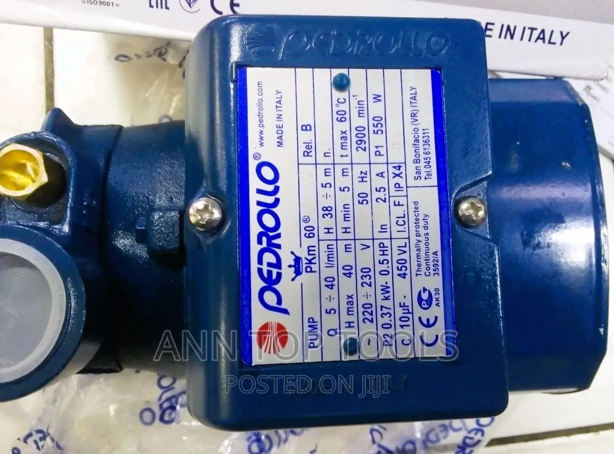 Pedrollo 0.5hp Booster Pump