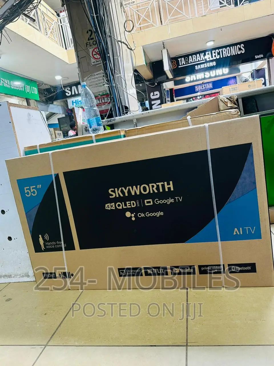 Skyworth 55′′ 55g3b Qled Uhd Google Tv – New Model