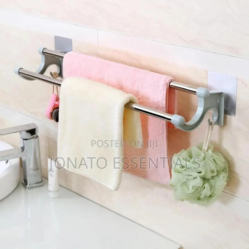 Double Rod Towel Holder, Double Bar Towel Rack