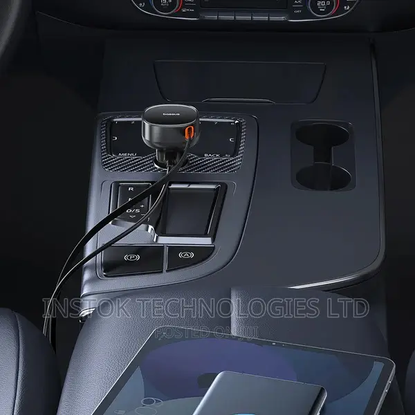 Baseus Enjoyment Pro Retractable USB-C Car Charger 30W