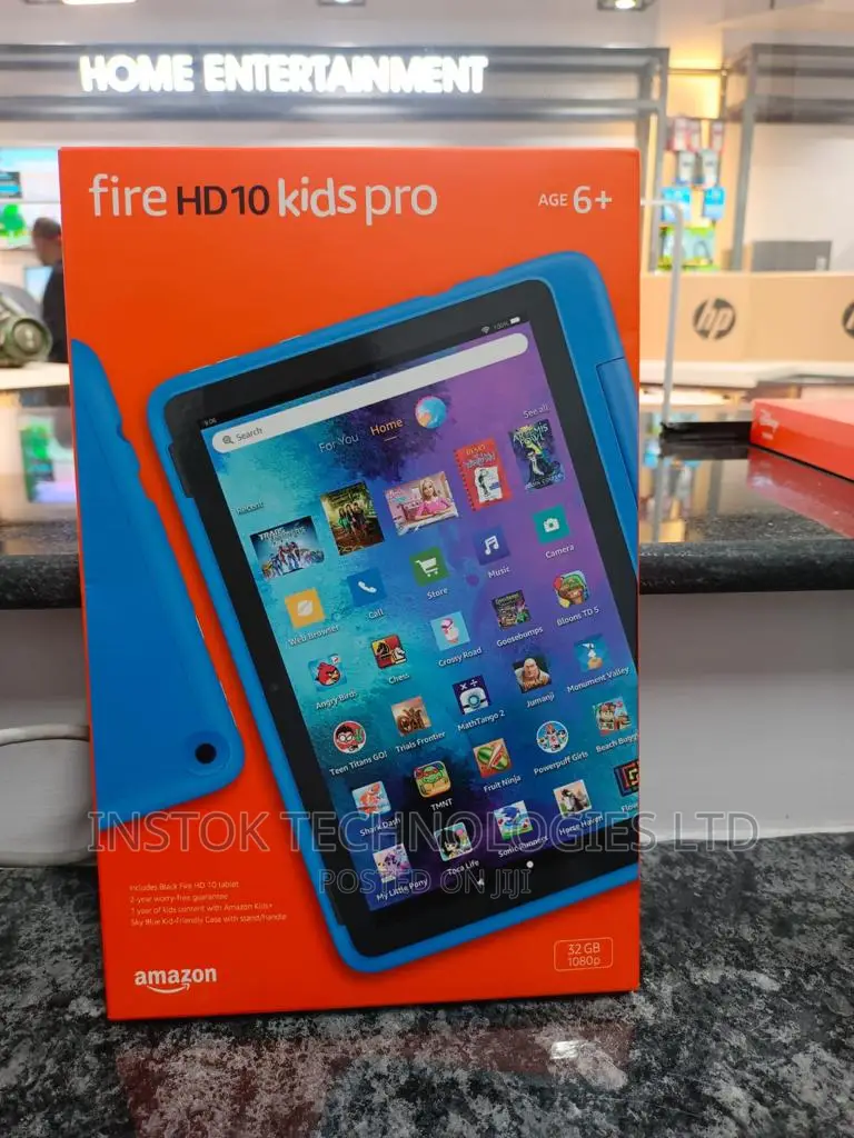 New Amazon Fire HD 10 Kids Pro 32 GB Black