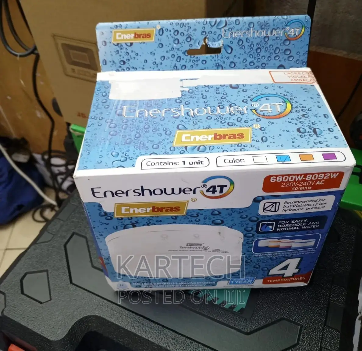 Enerbras 4 T Instant Shower