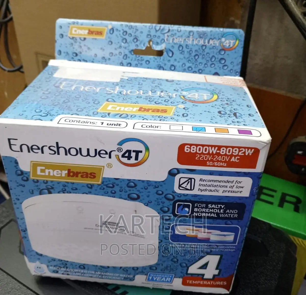 Enerbras Enershower 4 T Instant Shower