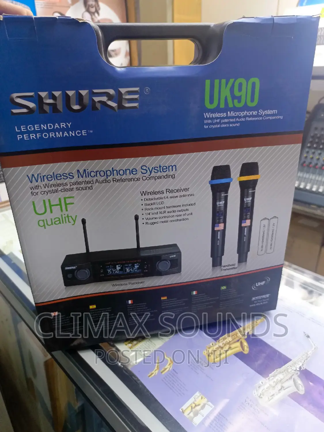 Shure Uk 90 Professional Wireless Microphone