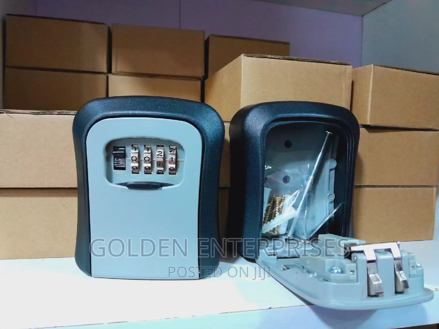 Aluminium Combination Wall Mount Key Lock Box
