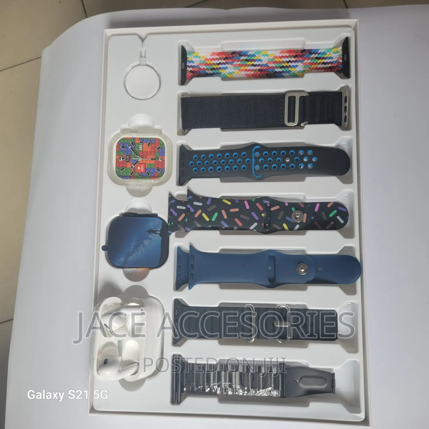 I20 Ultra Max Suit 10 in One Set+Airpods