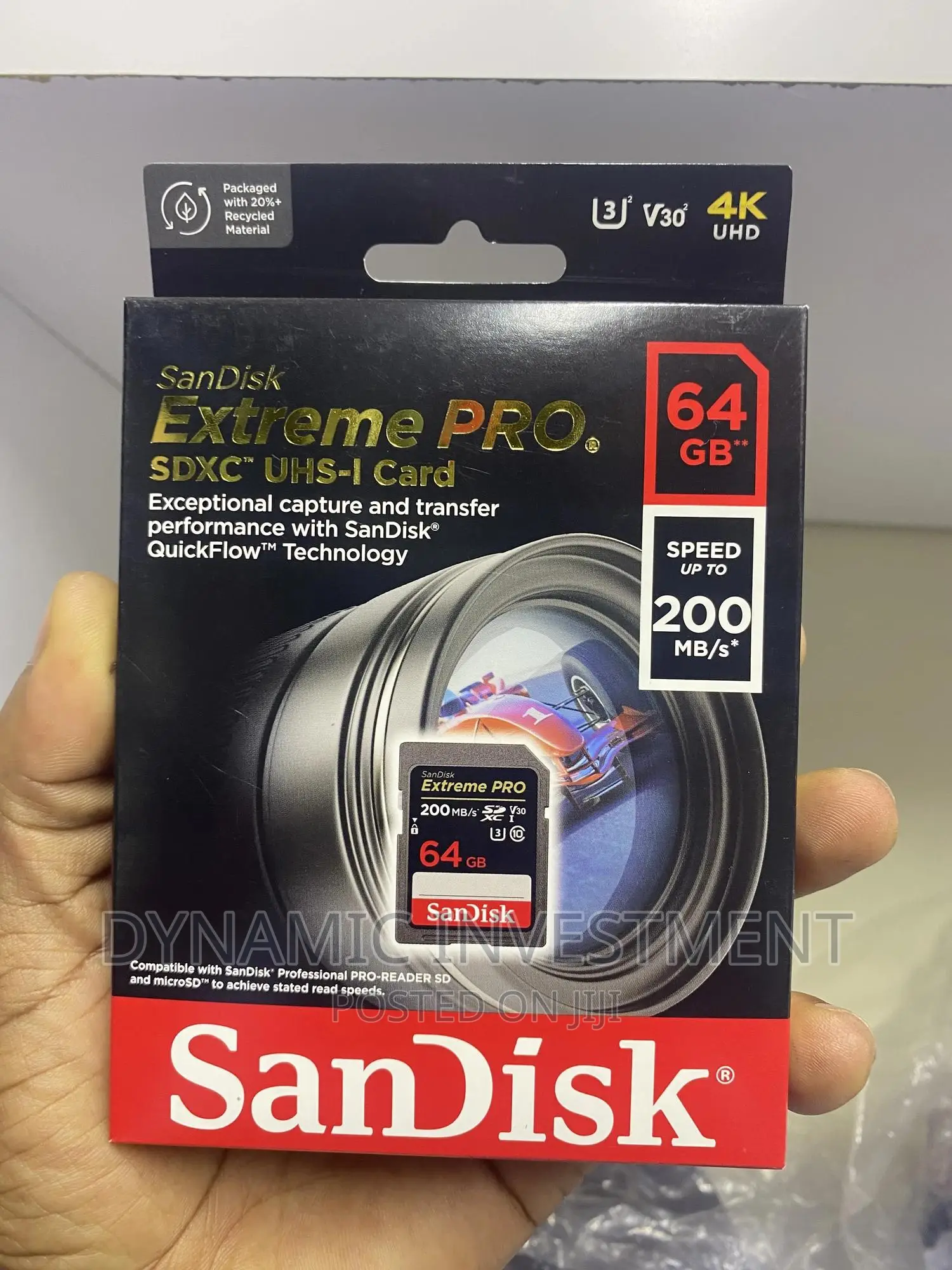 Sandisk Extreme PRO 64GB SDXC UHS-I Camera Memory Card