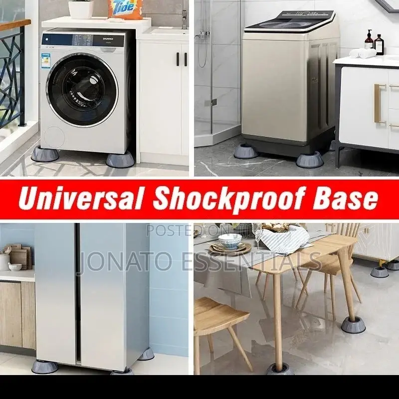 4pc Washing Machine Antivibration Pads, Sound Dampers