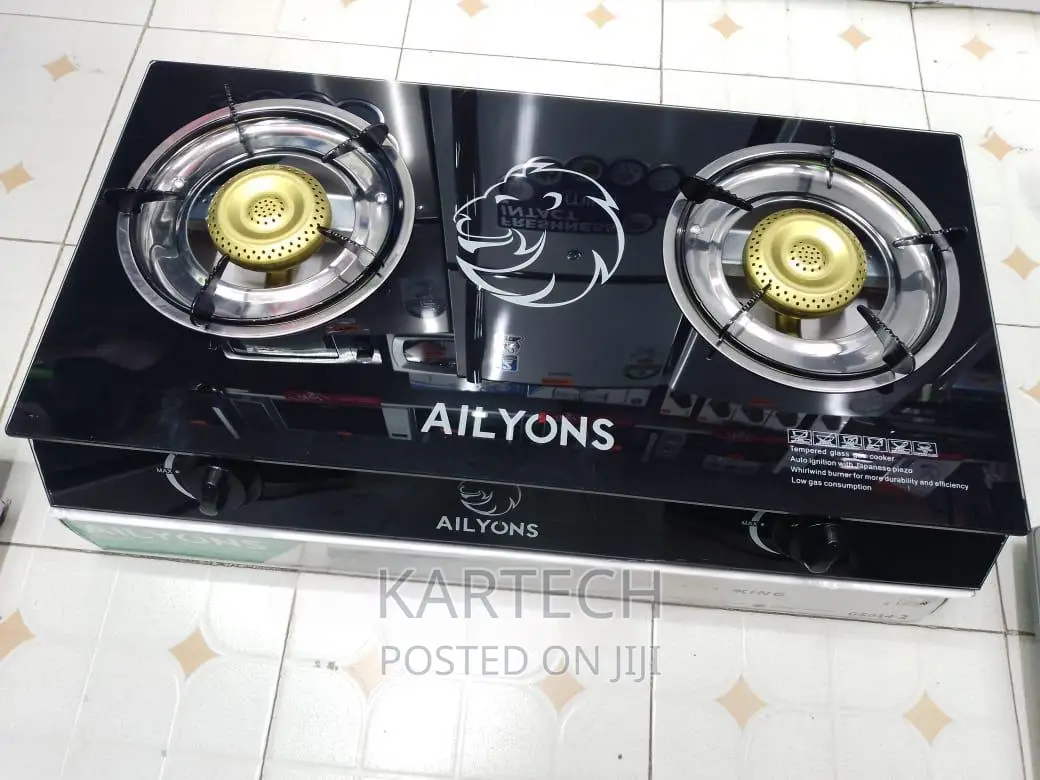 Ailyons 2 Burner Glass Table Top Cooker