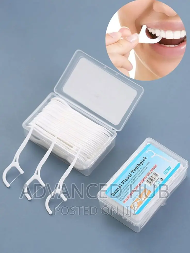 50pcs Dental Floss Toothpick