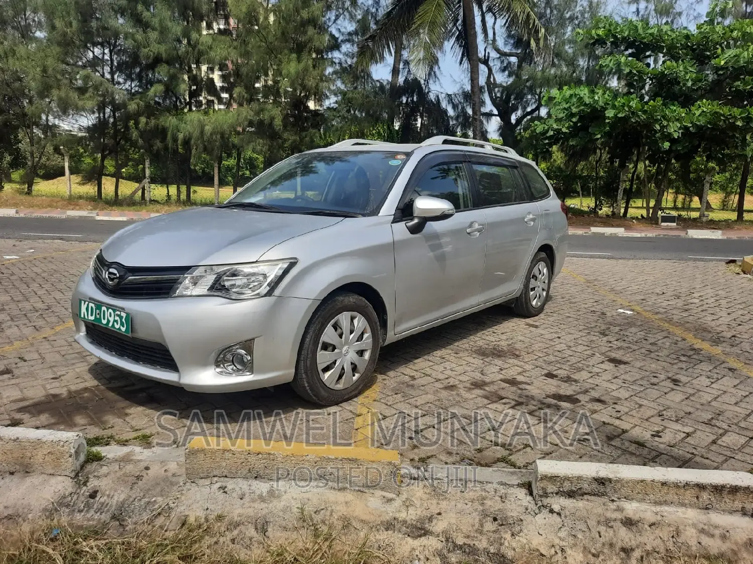 Toyota Corolla Fielder 2017 Silver