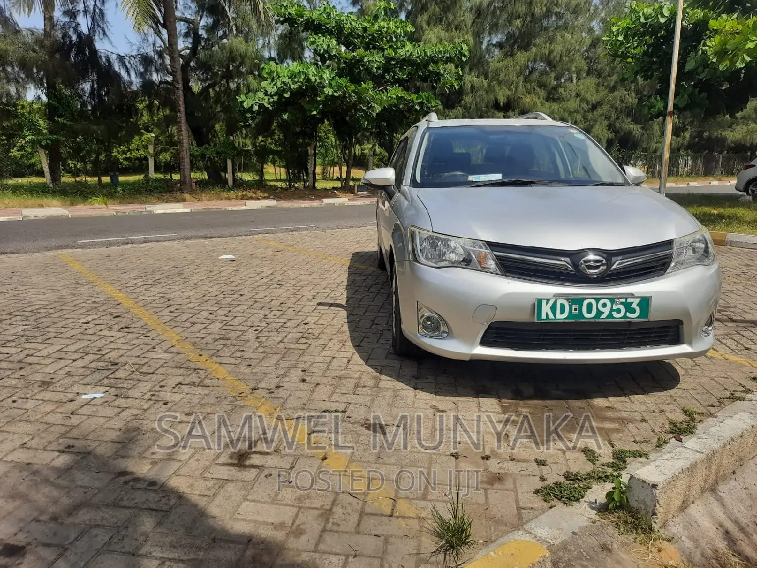 Toyota Corolla Fielder 2017 Silver