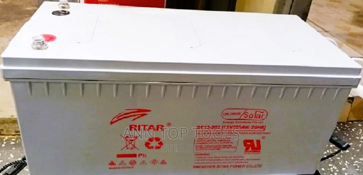 Ritar 200ah 12V Deep Cycle Battery