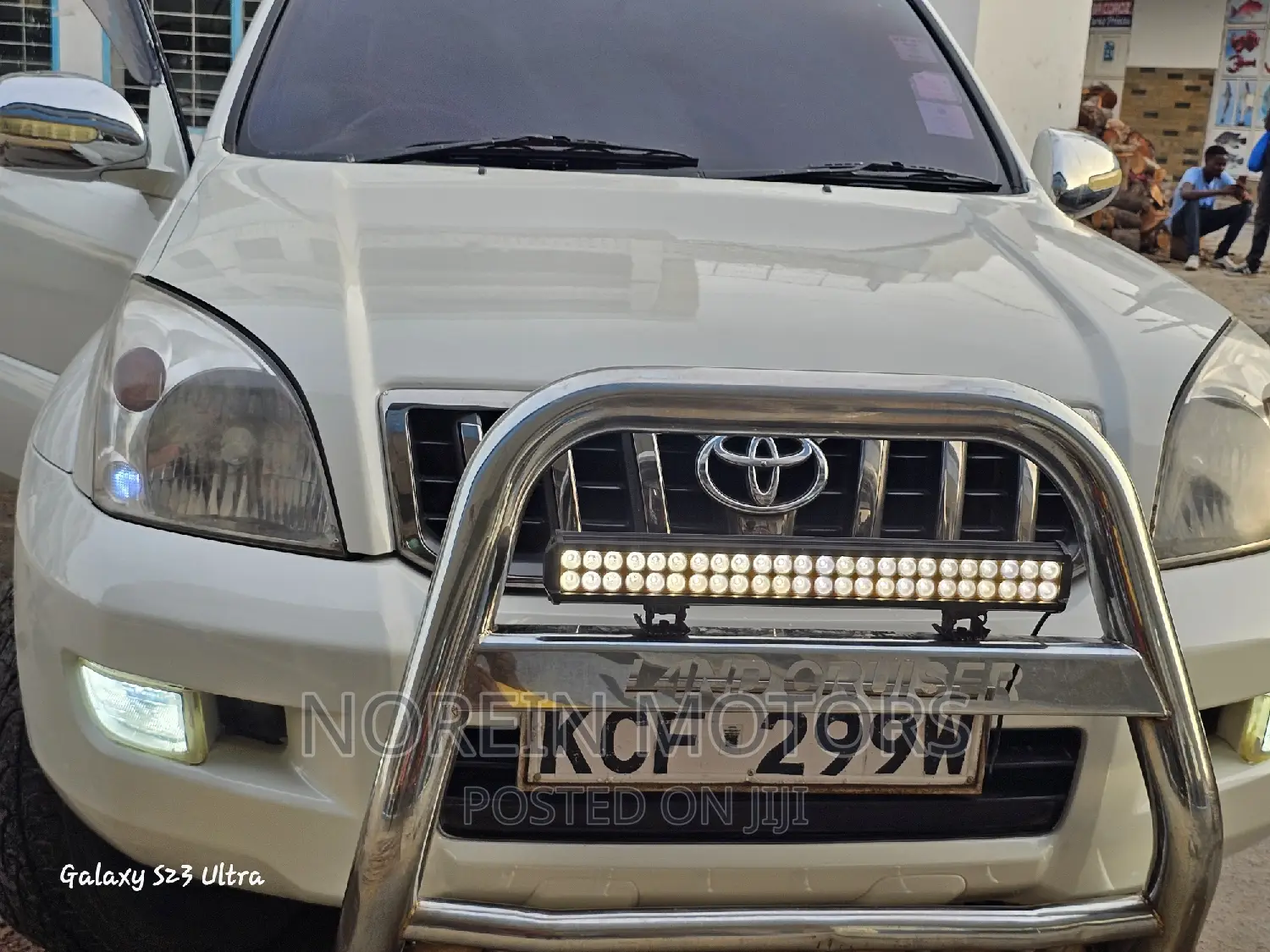 Toyota Land Cruiser Prado 2008 Off white