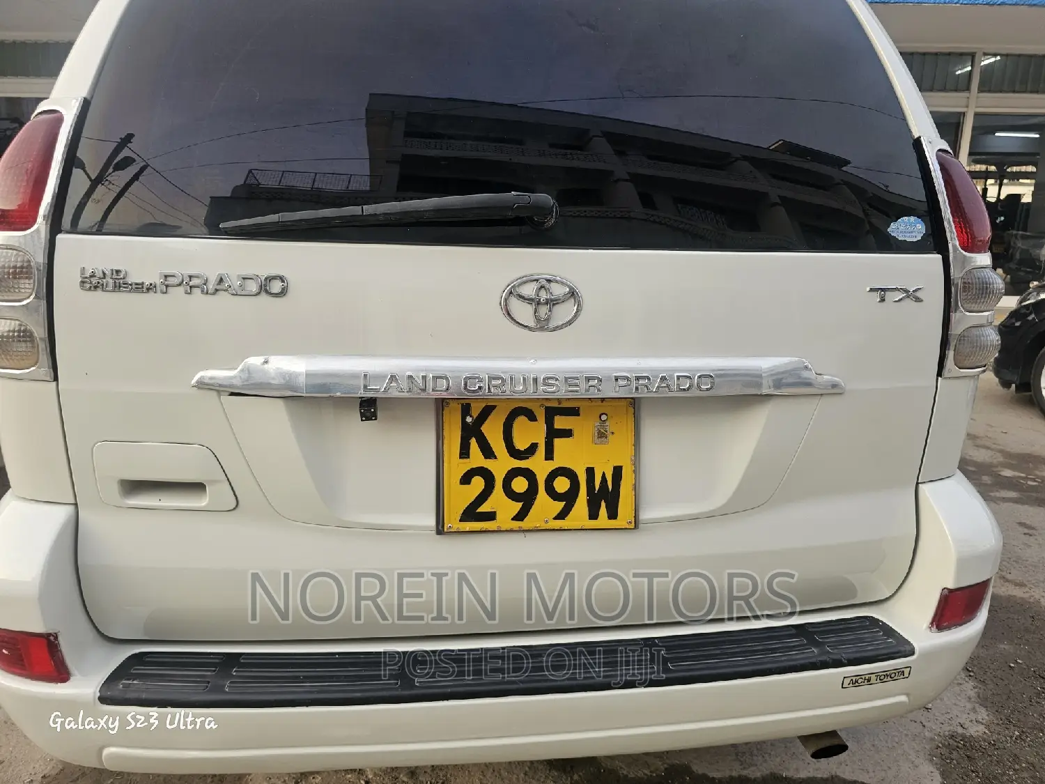 Toyota Land Cruiser Prado 2008 Off white
