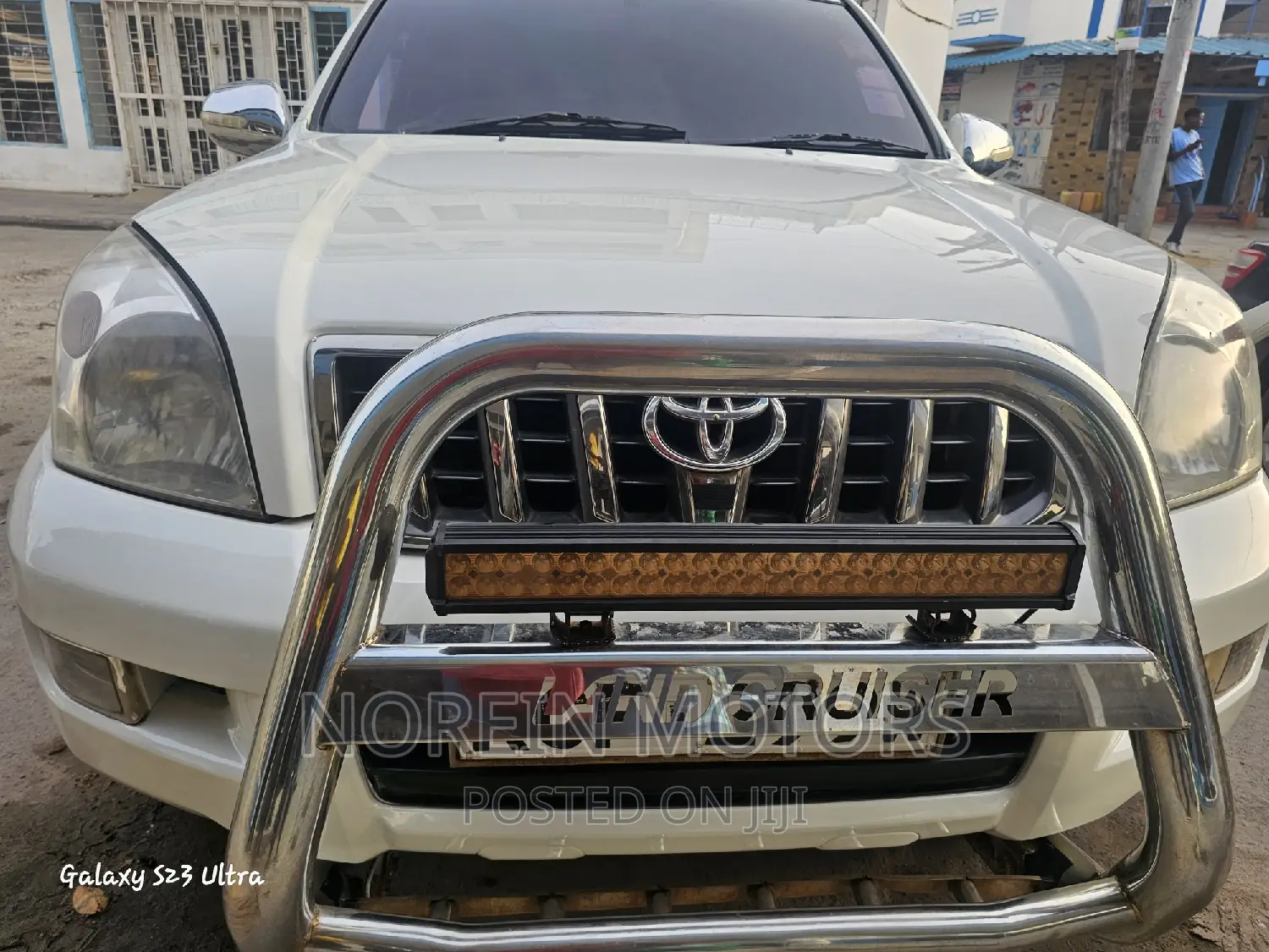 Toyota Land Cruiser Prado 2008 Off white