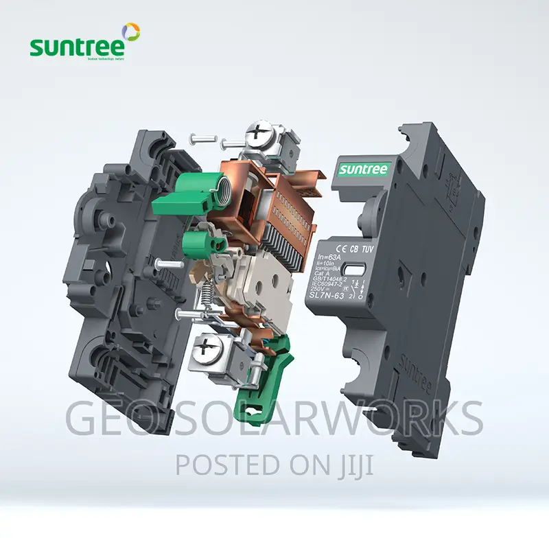 2 Pole 63a 550v Solar Dc Minicircuit Breaker (Mcb)