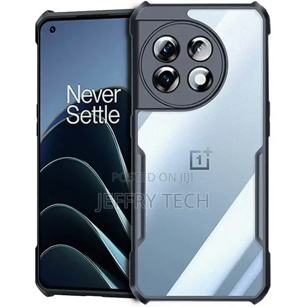 Oneplus 11R 5G Shockproof Bumper Crystal Clear Back Cover |