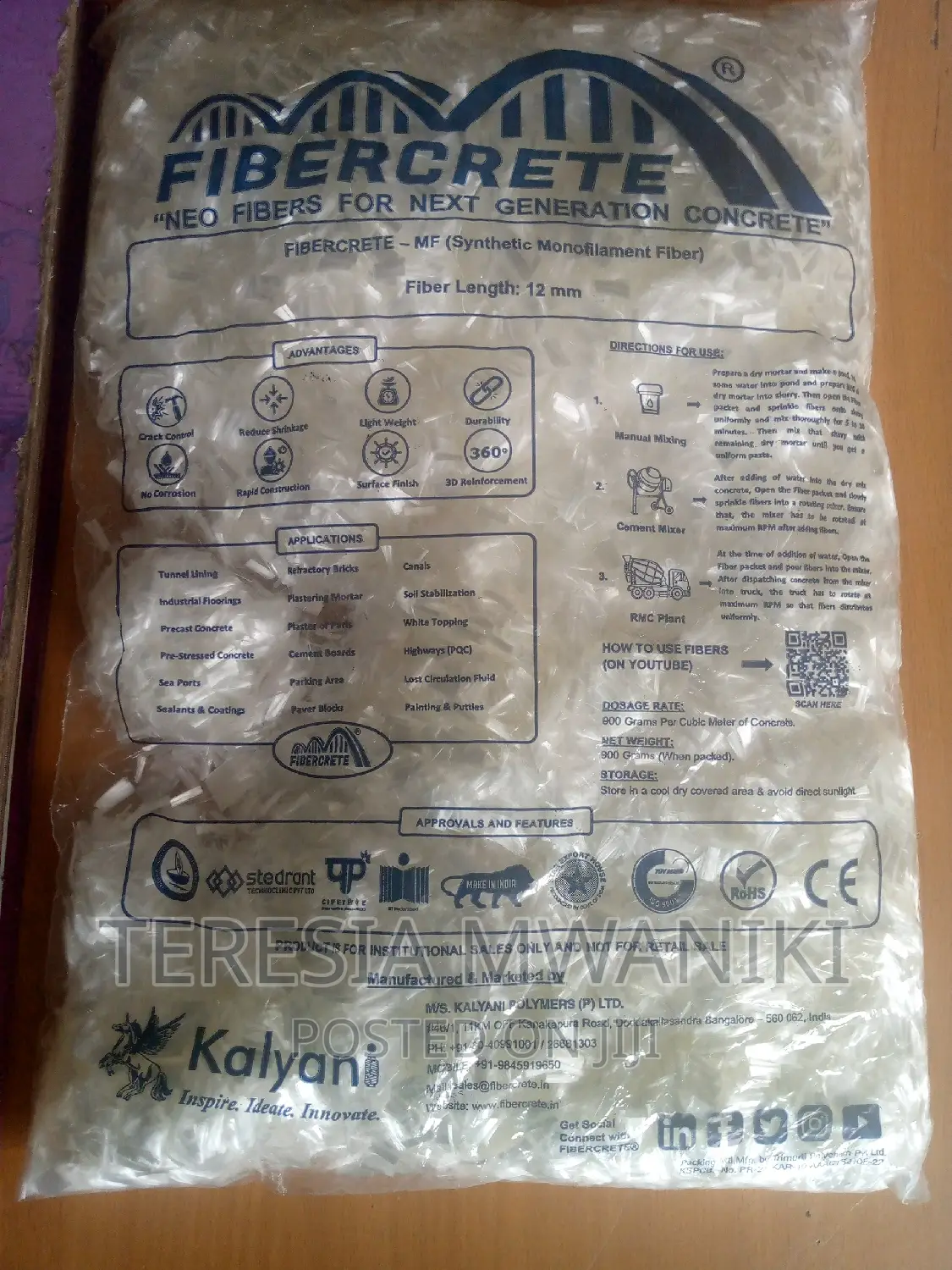 Concrete Fiber