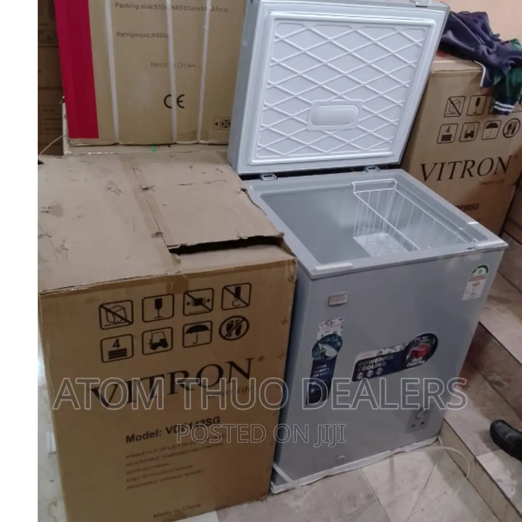 New Vitron Deep Freezer 142 Litres(Silver/Vdf142sg)