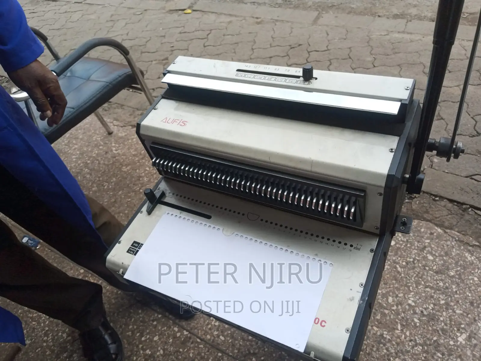 Binding Machine for Calenders