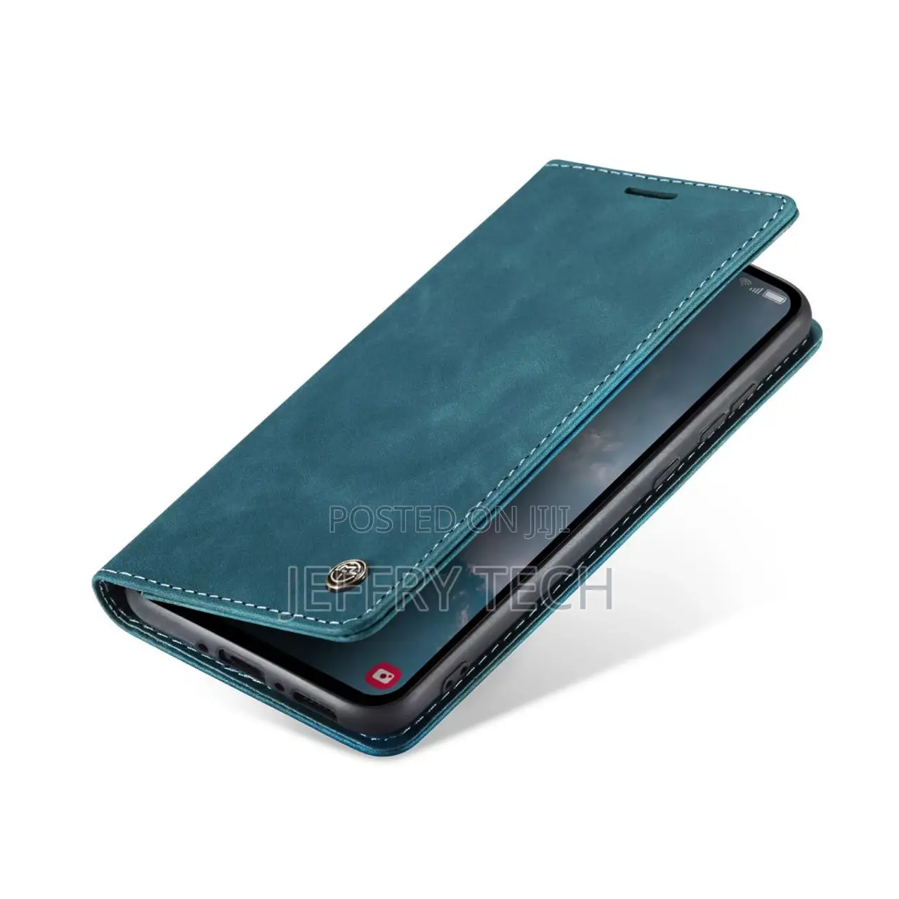 Sheepskin Wallet Case Flip Cover for Samsung Galaxy A54 5G B