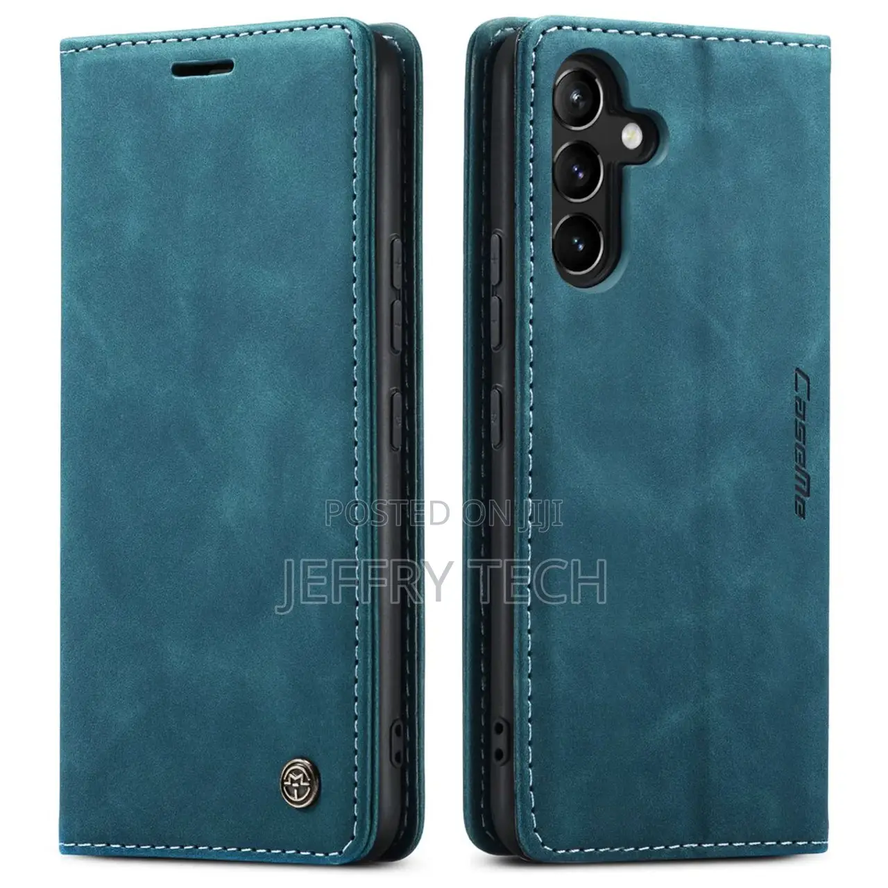 Sheepskin Wallet Case Flip Cover for Samsung Galaxy A54 5G B