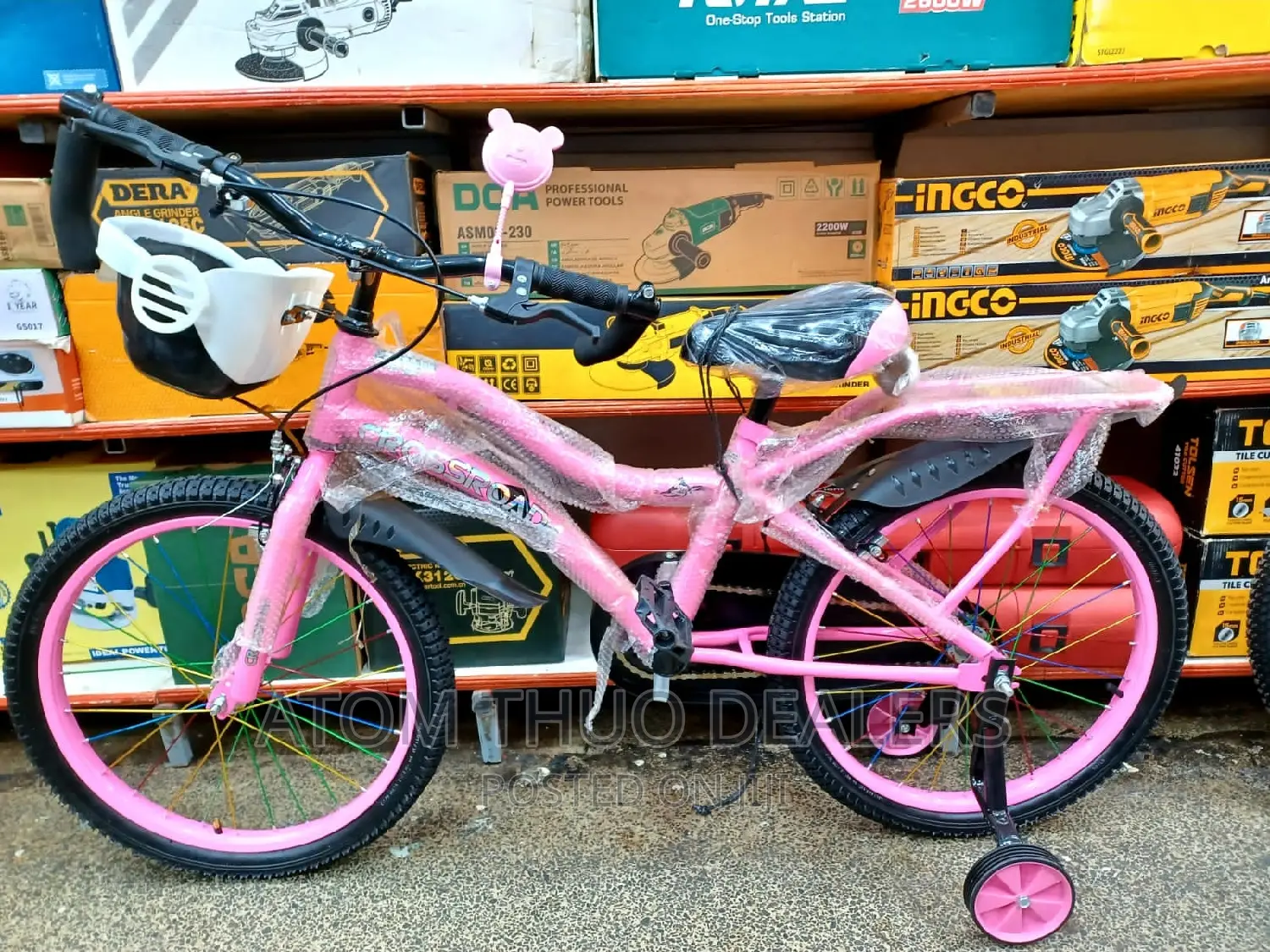 Pink Size 20 Durable Bike / Bicycle