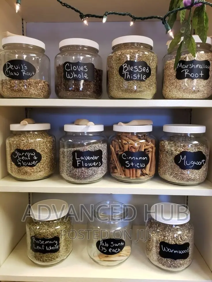 Kitchen Spice Jar Lables