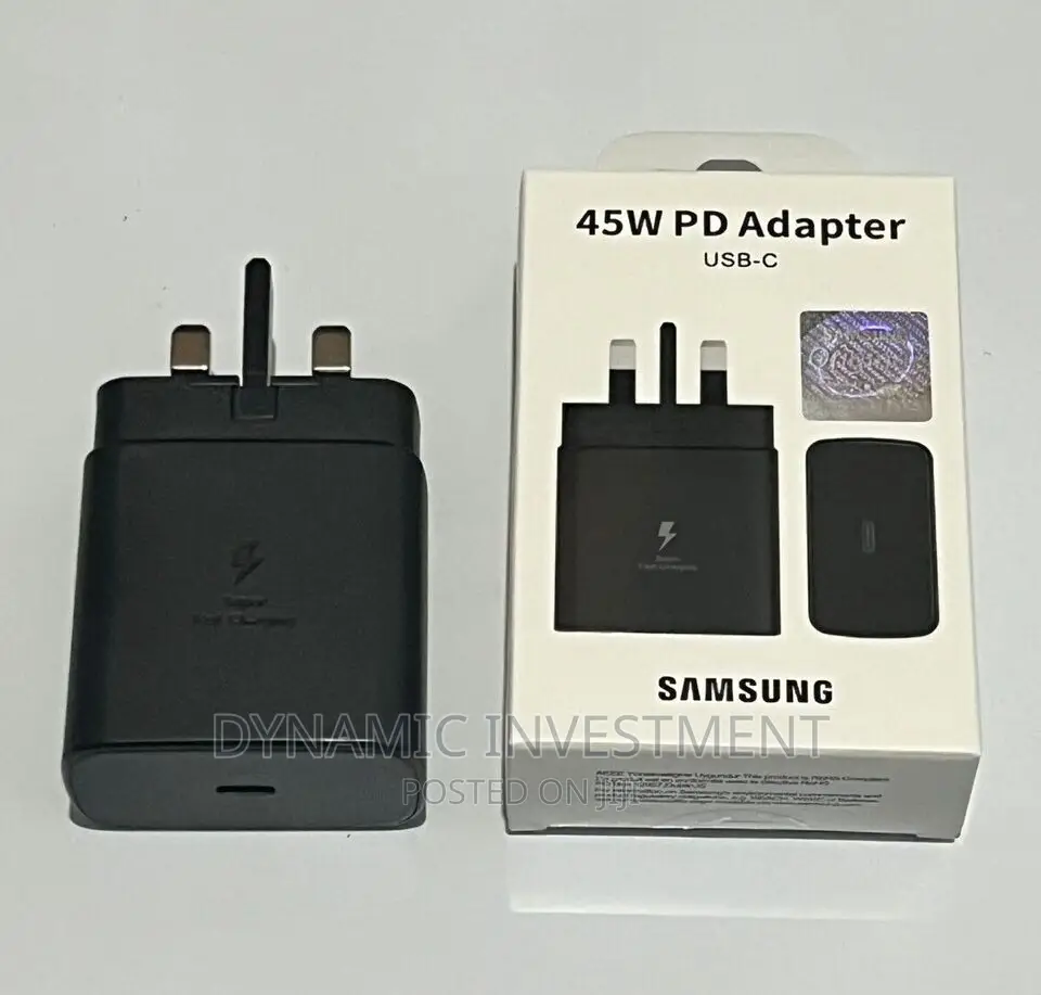 Genuine Samsung 45W Super Fast Charger Adapter USB-C